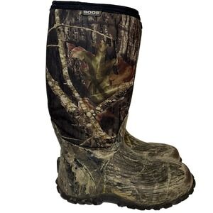 Bogs Classic High Mossy Oak Waterproof Boots Men's Size 7 Camo 60542-973 Hunting